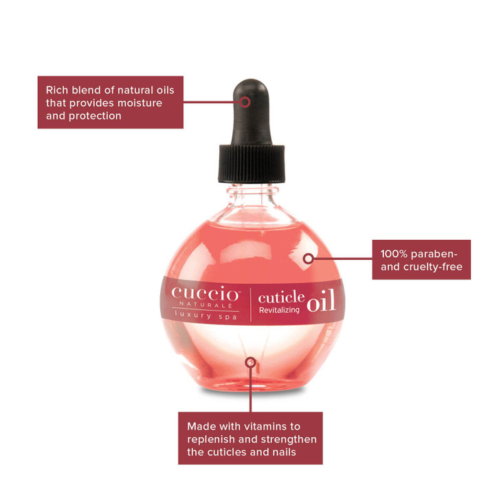 Cuccio Naturale Revitalizing Cuticle Hydrating Oil For Repaired Cuticles Overnight Remedy For Damaged Skin And Thin Nail