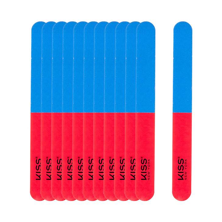 KISS Nail File 4 Way Ultra Shiner 12pcs F222