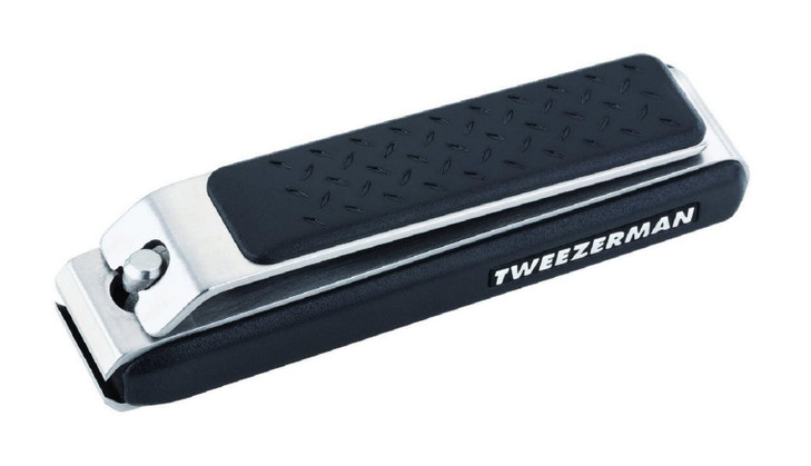 Tweezerman Mens Precision Grip Toenail Clipper Black