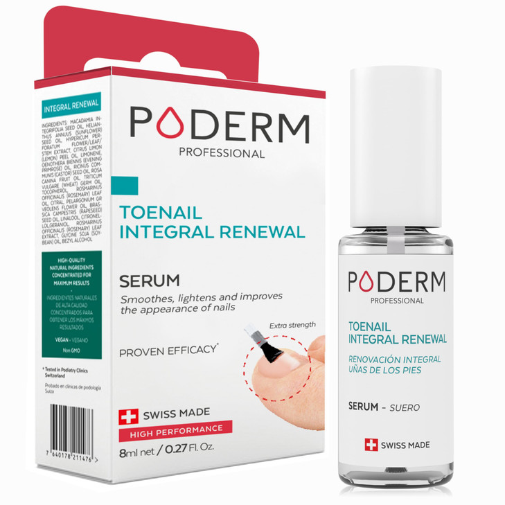 PODERM 2 in 1 TOENAIL INTEGRAL RENEWAL Restores Appearance of DiscoloredDamaged Nails Toe and Fingernail Repair 100 Natu