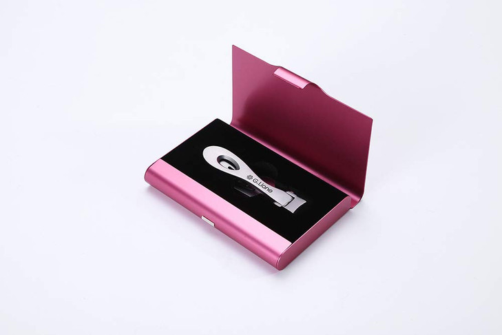 Stainless Steel Nail Clippers GLiane 15mm Wide Jaw Opening Nail Cutter for Toenails and Fingernails Salon Quality Nail C