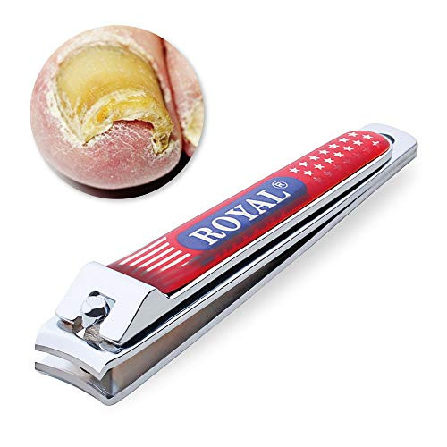 Made in Korea ROYAL Wide Jaw Toenail Clipper for Thick Toenails or Tough Fingernails Large Toenail Clippers for Men Seni
