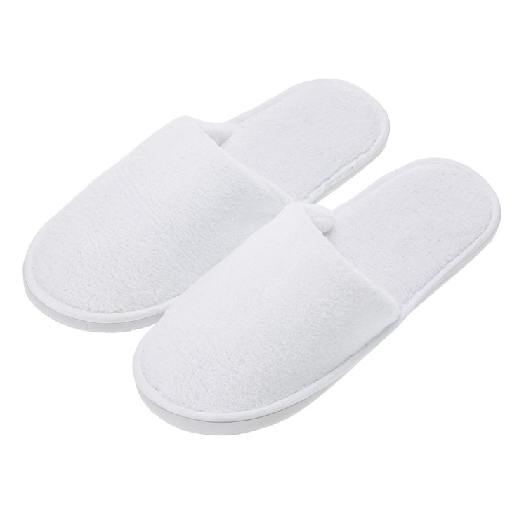 AhfuLife Spa Slippers 5 Pairs of Hotel Slippers Disposable ClosedToe Slippers for Guest House Slippers Nonslip Unisex fo