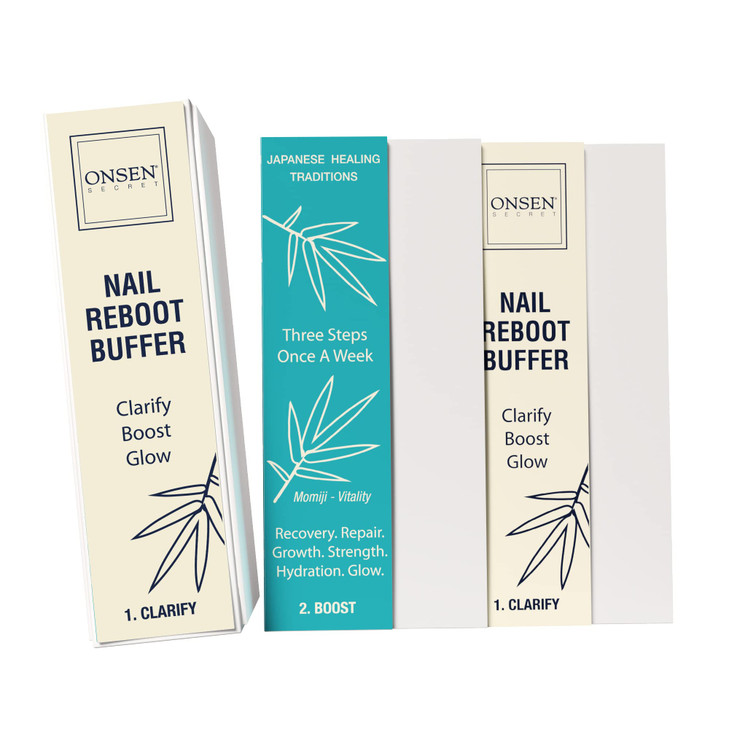 Professional Nail Buffer Block Ultimate Shine Nail Buffing Block w 3 Way Buffing Methods Replacement Buffer Pads Japanes