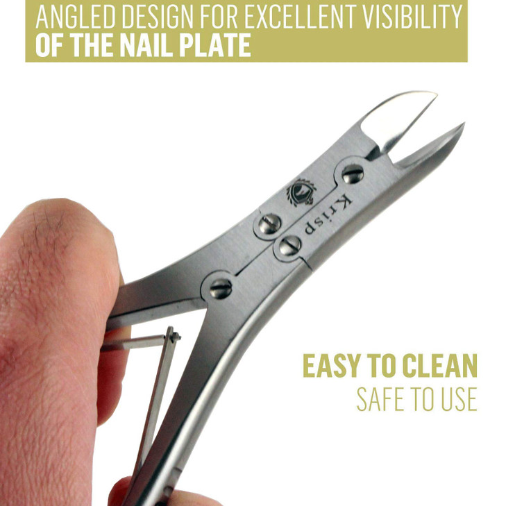 Toenail Clippers for Thick Ingrown Toenails Professional Nail Cutter Nail Trimmer Podiatry Fingernail Clipper for Men Wo