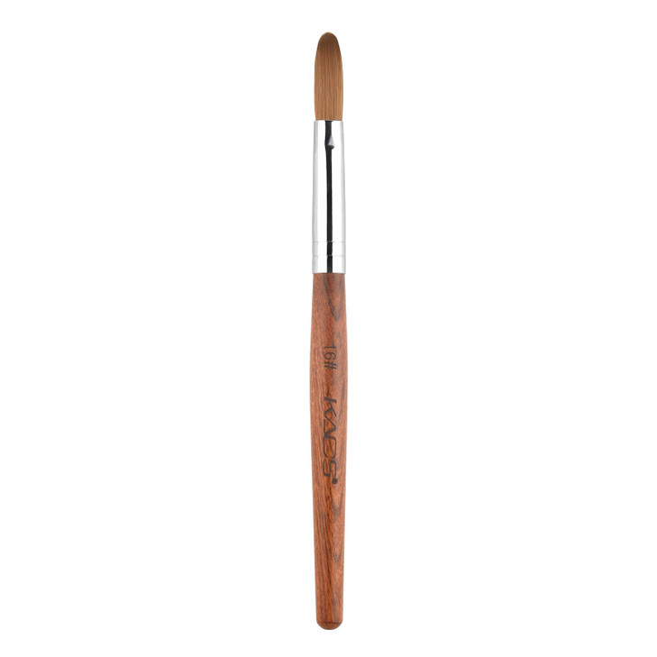 Rolabling Nail Brush Kolinsky Sable Acrylic Nail Art Brush Professional Red Wooden Nail Brush 16