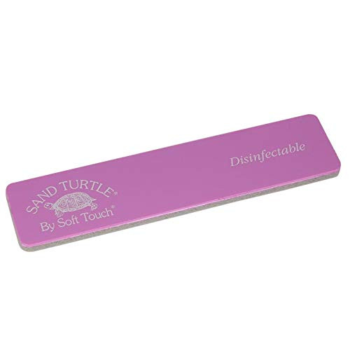 Soft Touch Sand Turtle Nail File Block Soft Sponge Berry 280 Grit Ultra Fine 5 14 Inch One Piece