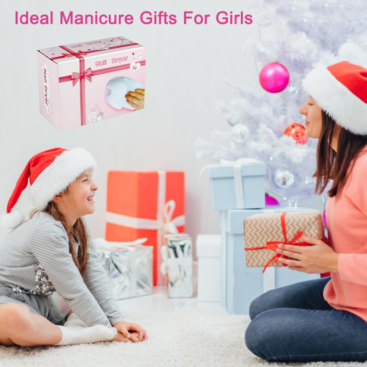 Nail Fan Dryer for Regular Nail Polish Portable Nail Dryer Nail Art Polish Machine Quick Dry Nail Polish Gel Nail Dryer