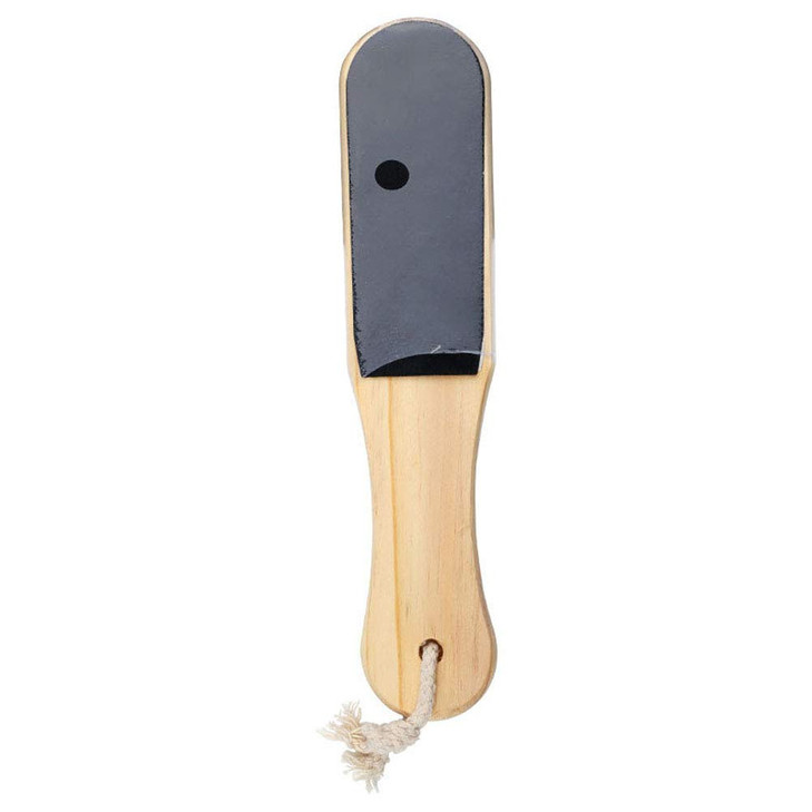 2 Pcs Wooden Foot File Double Sided Exfoliating Feet Rasp Callus Dead Skin Remover Pedicure Foot Care Tool
