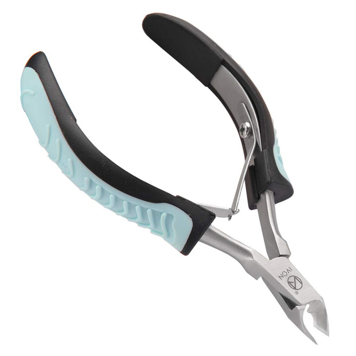 IVON Cuticle Trimmer NonSlip Professional Cuticle Nipper Stainless Steel Cutter