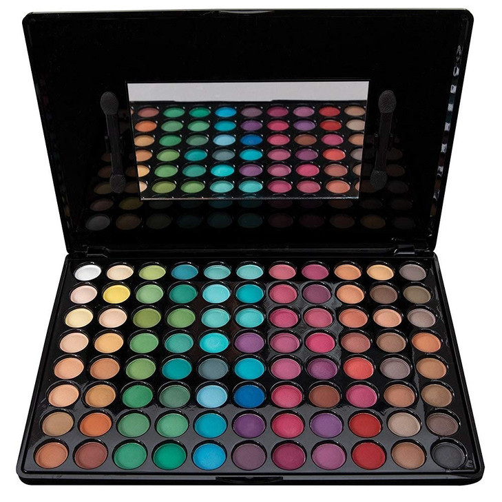 ForPro Professional Collection Bebeautiful Professional Makeup Eyeshadow with Applicators 88Color Palette Matte