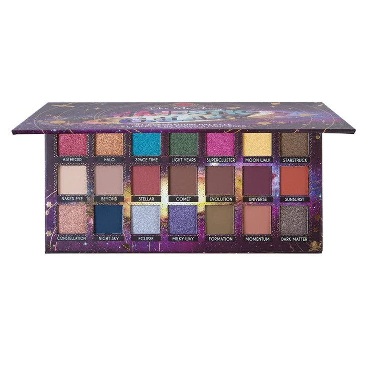 JCAT BEAUTY Take Me Away 21 Eyeshadow Palette Majestic Galaxy