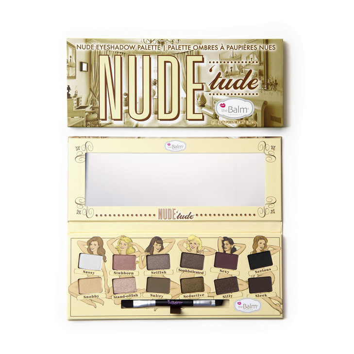 theBalm NUDE tude Eyeshadow Palette Naughty 12 Neutral Shades