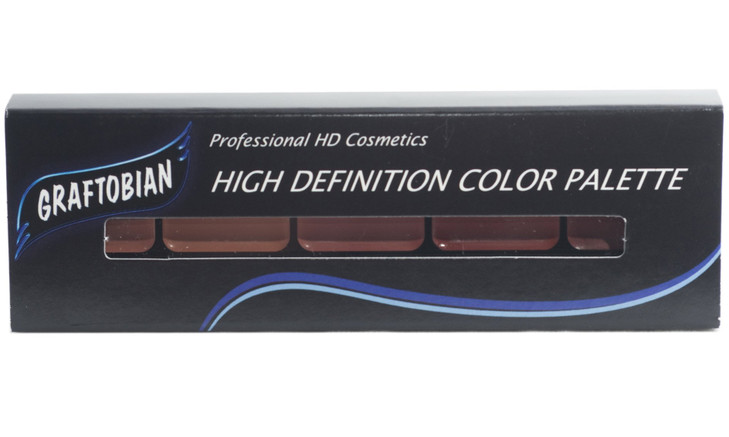 Graftobian HD Glamour Crme Foundation Palette Blush High Definition 5 Color Makeup Palette Cream Based Foundation Pink a