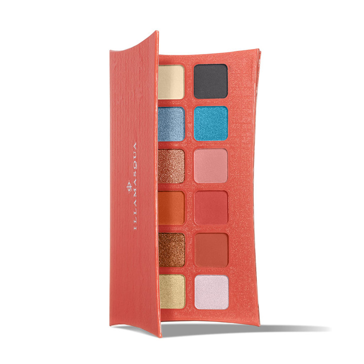 Illamasqua Artristry Eyeshadow Palette Expressionist Highly Pigmented Satin Matte and Metallic Shimmer 12 Versatile Shad