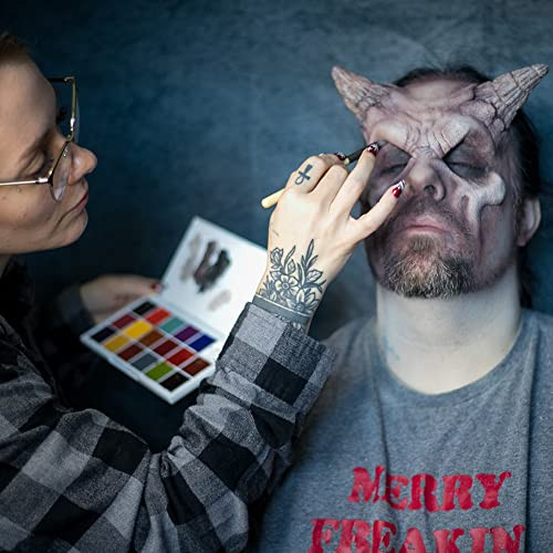Narrative Cosmetics Master FX Palette 18 Highly Pigmented Cream Colors Professional SFX Makeup Palette for the Stage Fil