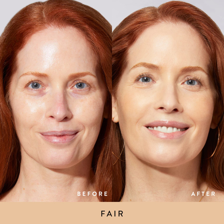 LAURA GELLER NEW YORK Get Glowing Kit 2pc Baked BalancenGlow Illuminating Powder Foundation Fair Airbrush Kabuki Makeup