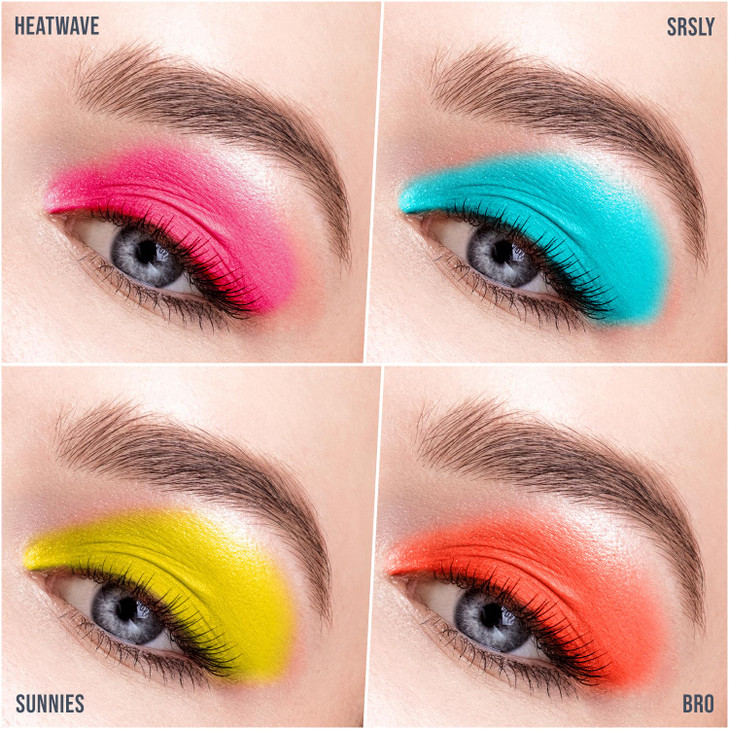 Profusion Cosmetics 10 Shade Eyeshadow Palette High Pigmented MultiFinish Colors Vegan CrueltyFree Create Stunning Looks