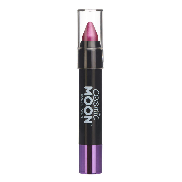 Cosmic Moon Metallic Face Paint StickBody Crayon makeup for the Face Body 012oz Easily create metallic designs like a pr