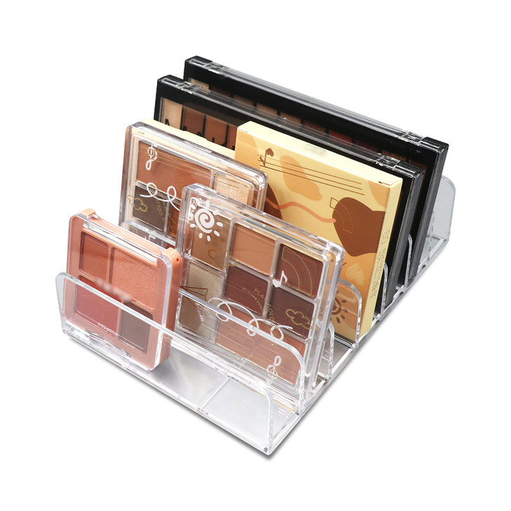 Makeup Organizer Compact Makeup Palette Organize for Bathroom Countertops Vanities Cabinets Sleek Modern Cosmetics Stora