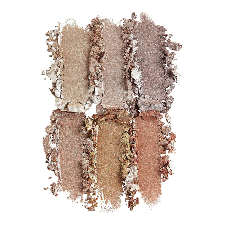 Sigma Beauty GlowKissed Highlight Palette Highlighted Warm Tones Glow Vibes Mirror Included