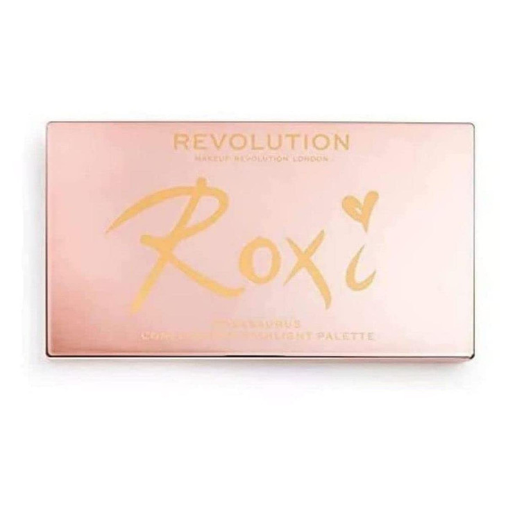 Makeup Revolution X Roxxsaurus Highlighter Contour Palette Sculpt Define Illuminating Makeup Palette 8 Shades Vegan Crue
