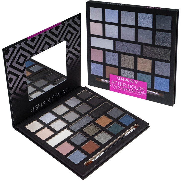 SHANY Eyeshadow Palette 23 Pigmented LongLasting Blendable MatteShimmer Eye Color Shades for All Skin Tones AfterHours