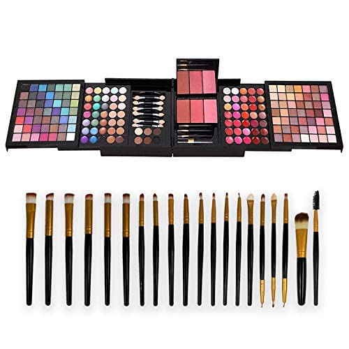 Teen Beginner Makeup Kit Makeup Kit For Women Full Kit 177 Color Eyeshadow Palette Lipstick Set Lips Blush Foundation Ey