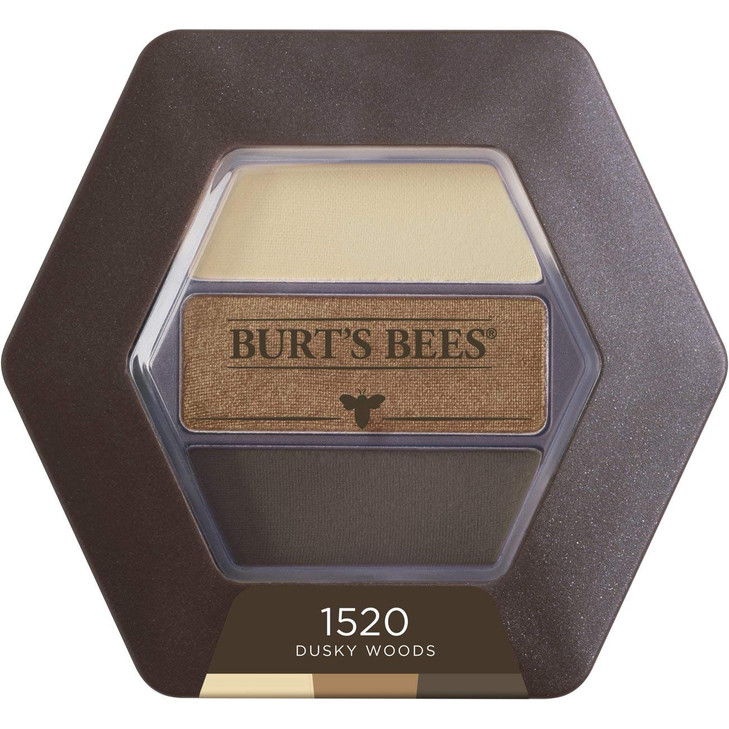 Burts Bees 100 Natural Eye Shadow Palette Trio Dusky Woods 012 Ounce