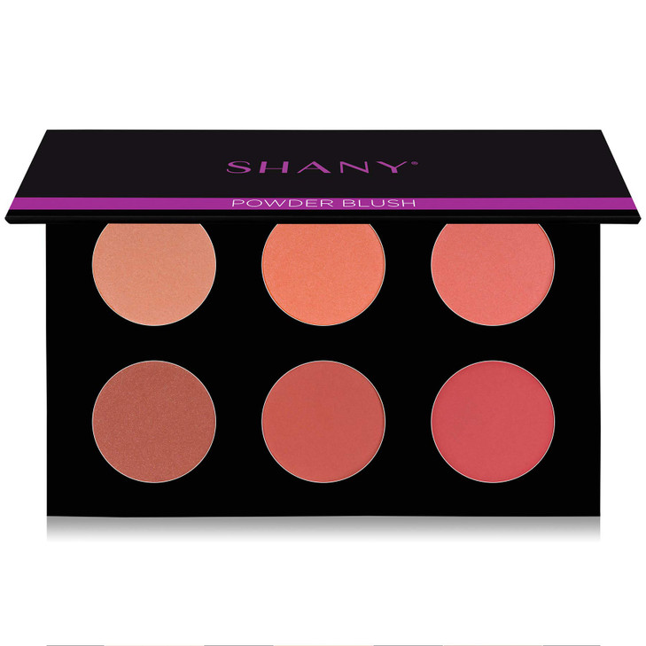 SHANY Shimmer Matte WarmToned Blush Palette Layer 6 Refill for the 6 Layer Mini Masterpiece Collection Makeup Set