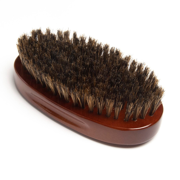 Diane Premium 100 Boar Bristle Military Wave Hair Brush for Men Medium Firm Bristles for Thick Curly or Coarse Hair Use