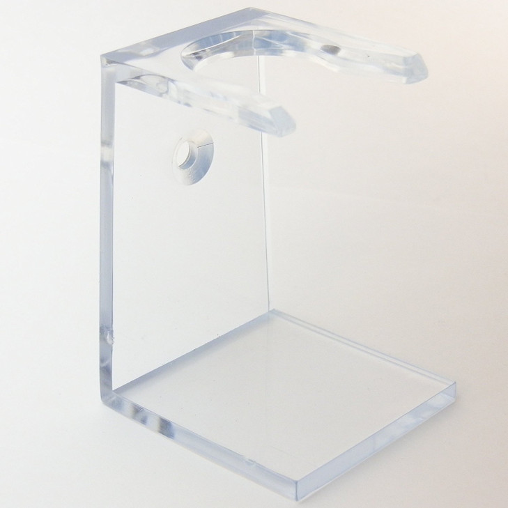 GBS Clear Acrylic Shaving Brush Drip Stand