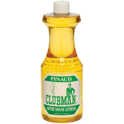 Clubman Pinaud After Shave Lotion Soothes Skin After Shaving with Masculine Fragrance 16 Oz