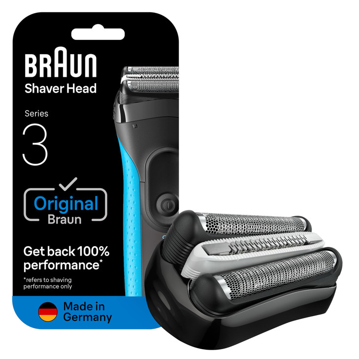 Braun Series 3 Pro Skin Electric Shaver Replacement Head 32B Compatible with Electric Razors 3000s 3010s 3040s 3050cc 30