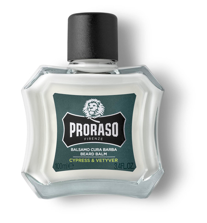 Proraso Cypress and Vetyver Beard Balm Moisturizing Bergamot Vetiver Condition Beards Soften New Beard Growth Leave In F