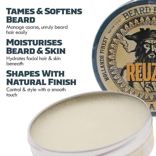 Reuzel Beard Balm Deep Wood Scented 13 oz