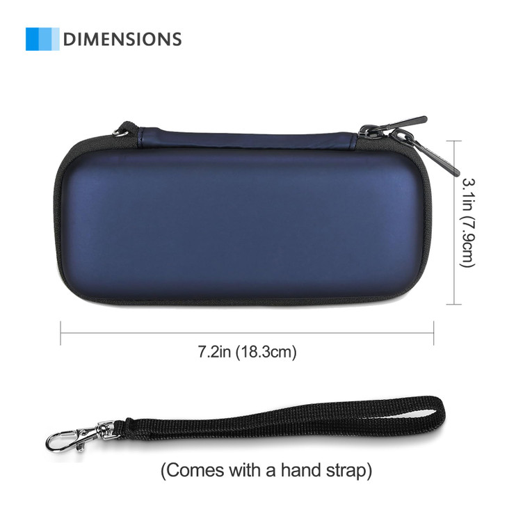 ProCase Hard Case for Hybrid Electric Trimmer and Shaver Travel Organizer Carrying Bag for QP2520 QP2530 QP2620 QP2630 B