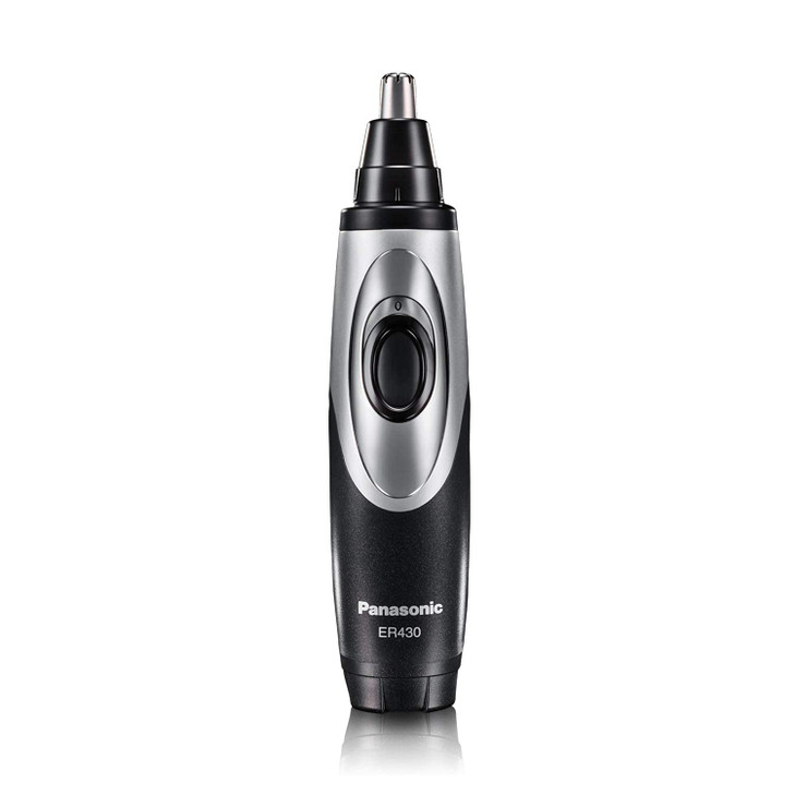 Panasonic ER430K Nose Ear and Facial Hair Trimmer WetDry with Vacuum Cleaning System