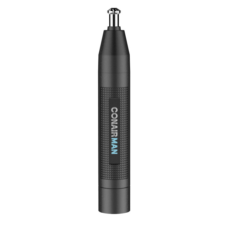 ConairMan Nose Hair Trimmer for Men For Nose Ear and Eyebrows Patent 360 Bevel Blade for No Pull No Snag Trimming Experi