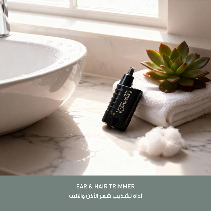 Panasonic ER115 Nose Ear Hair Trimmer WetDry Application