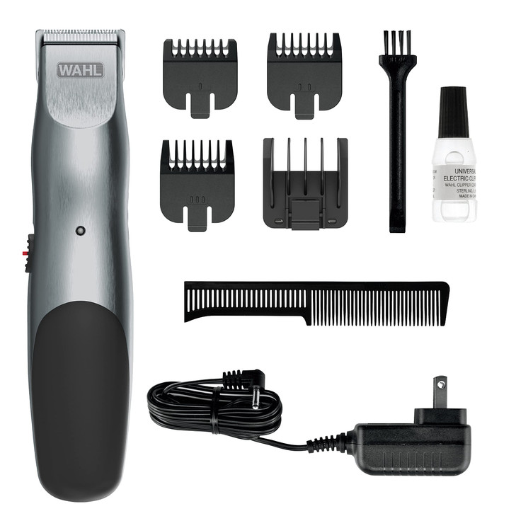 Wahl Groomsman Corded or Cordless Beard Trimmer for Men Rechargeable Grooming Kit for Facial Hair Beard Trimmer Groomer
