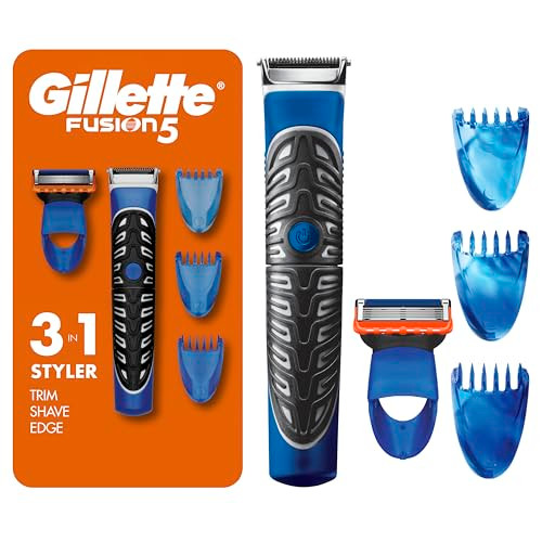 Gillette Styler Beard Trimmer Mens Razor Edger All Purpose Styler Allinone Tool Shave Trim Edge Waterproof Fusion Razors