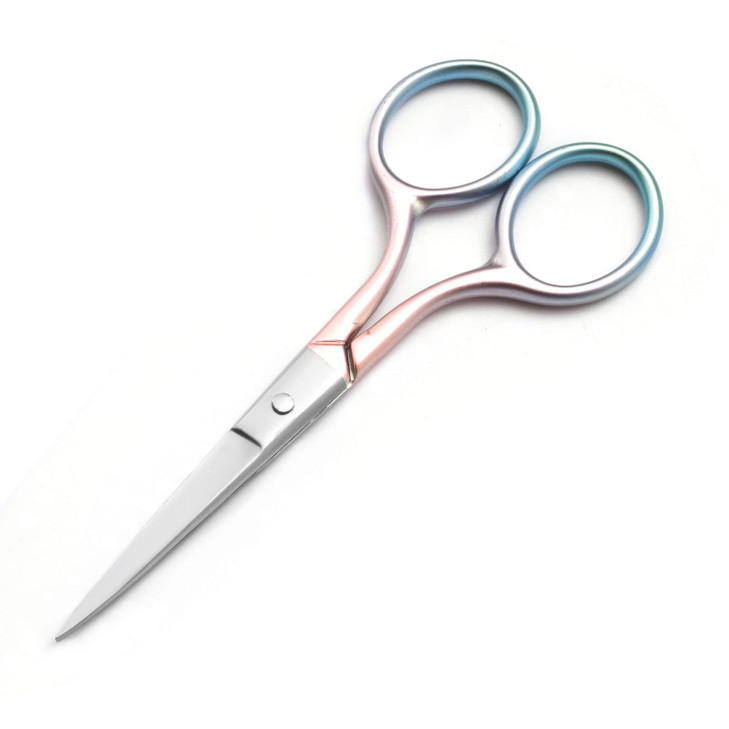 Motanar Multicolor Professional Grooming Scissors for Personal Care Facial Hair Removal and Ear Nose Eyebrow Trimming St