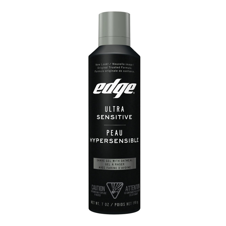 Edge Ultra Sensitive Skin Unscented Shaving Gel 198g