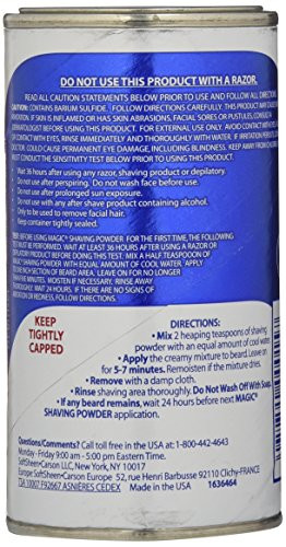 SoftSheenCarson Magic Regular Strength Shaving Powder 5 oz