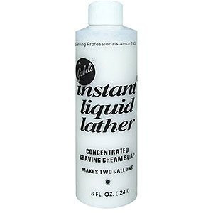 GABELS Instant Liquid Lather Concentrated Shaving Cream Soap 8oz240ml Pack of 1