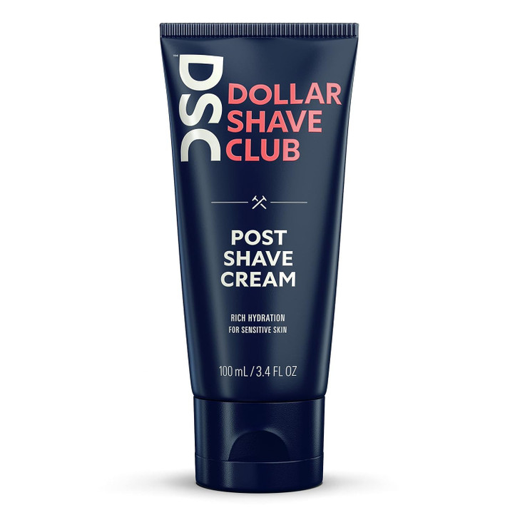 Dollar Shave Club Post Shave Cream for Rich Hydration Suitable for Sensitive Skin 34 oz