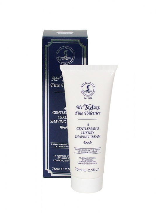 Taylor of Old Bond Street Mr Taylors Shaving Cream Tube 25 fl oz