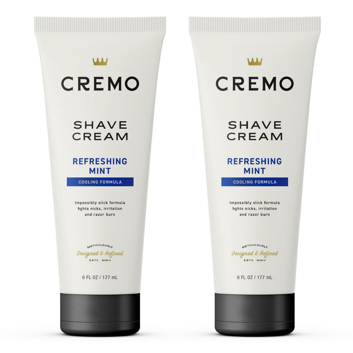 Cremo Barber Grade Cooling Shave Cream Astonishingly Superior UltraSlick Shaving Cream Fights Nicks Cuts And Razor Burn