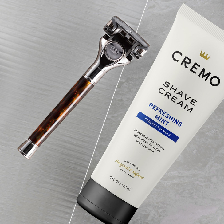 Cremo Barber Grade Cooling Shave Cream Astonishingly Superior UltraSlick Shaving Cream Fights Nicks Cuts And Razor Burn